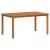 Set de masă pentru grădină 7 pcs Bej Lemn Solid de Acacia GartenMobel Dekor