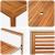 Set de masă pentru grădină 9 pcs Bej Lemn Solid de Acacia GartenMobel Dekor