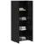 Dulap de birou Stejar Negru 60 x 32 x 152,5 cm Lemn compozit GartenMobel Dekor