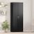Bufet Stejar Negru 70 x 33.5 x 180 cm Lemn compozit GartenMobel Dekor