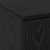 Bufet Stejar Negru 70 x 33.5 x 180 cm Lemn compozit GartenMobel Dekor