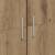 Bufet stejar artizanal 60 x 35 x 180 cm Lemn compozit GartenMobel Dekor