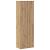Bufet stejar artizanal 60 x 35 x 180 cm Lemn compozit GartenMobel Dekor