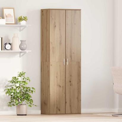 Bufet stejar artizanal 60 x 35 x 180 cm Lemn compozit GartenMobel Dekor