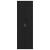 Bufet Stejar negru 60 x 35 x 180 cm Lemn compozit GartenMobel Dekor