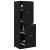 Cabinet de Apotecă Stejar negru 40 x 41 x 144.5 cm GartenMobel Dekor
