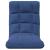 Scaun de podea pliabil, albastru, material textil GartenMobel Dekor