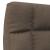 Scaun de podea pliabil, gri taupe, material textil GartenMobel Dekor