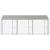 Cușcă pentru câini cu acoperiș Argintiu 600 x 200 x 256 cm GartenMobel Dekor