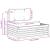 Set de canapele de exterior cu pernă 2 Bucată Natural și Crem GartenMobel Dekor