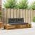 Set de canapele de exterior 2 Bucată Natural și Antracit GartenMobel Dekor
