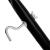 Suport pentru hamac din metal reglabil, cu husa transport, 270x99x95 cm, negru