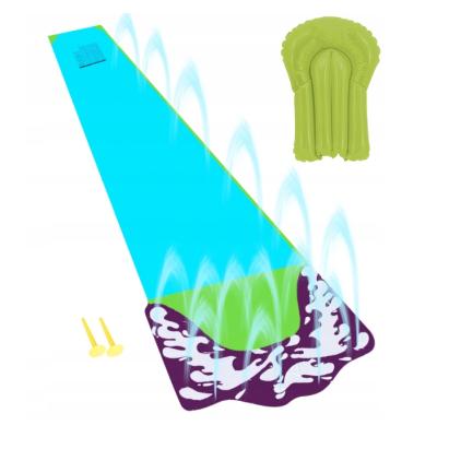 Tobogan de apa cu fantana si placa gonflabila inclusa, 480x71 cm, multicolor