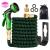 Furtun gradina extensibil 20-60 metri, cu pistol , material durabil TPE cu strat textil, accesorii incluse, verde