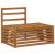 Set de canapele de exterior 2 Bucată natural 182,5 x 63 x 73 cm GartenMobel Dekor