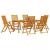 Set de masă pentru grădină 7 pcs Maro Lemn Solid de Acacia GartenMobel Dekor