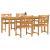 Set de masă pentru grădină 5 pcs Maro Lemn Solid de Acacia GartenMobel Dekor