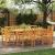 Set de masă pentru grădină 9 pcs Maro Lemn Solid de Acacia GartenMobel Dekor