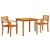 Set de masă pentru grădină 3 pcs Maro Lemn Solid de Acacia GartenMobel Dekor