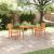 Set de masă pentru grădină 3 pcs Maro Lemn Solid de Acacia GartenMobel Dekor