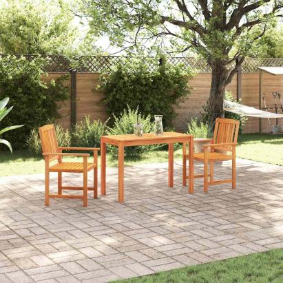 Set de masă pentru grădină 3 pcs Maro Lemn Solid de Acacia GartenMobel Dekor