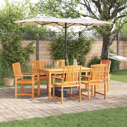 Set de masă pentru grădină 5 pcs Maro Lemn Solid de Acacia GartenMobel Dekor