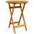 Set Bistro Pliabil 3 pcs Maro Lemn Solid de Acacia GartenMobel Dekor