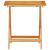 Set Bistro Pliabil 3 pcs Maro Lemn Solid de Acacia GartenMobel Dekor