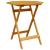 Set Bistro Pliabil 3 pcs Maro Lemn Solid de Acacia GartenMobel Dekor