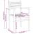 Scaun 4 pcs Maro 56 x 55 x 90.5 cm Lemn solid de tec GartenMobel Dekor