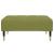 Taburet, verde deschis, 78x56x32 cm, catifea GartenMobel Dekor