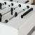 Masă de Foosball Alb 146,5 x 74 x 85 cm Lemn compozit GartenMobel Dekor