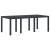 Set de masă pentru grădină 9 pcs Antracit Polipropilenă GartenMobel Dekor