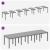 Set de masă pentru grădină 15 pcs Gri deschis Ratan Polt GartenMobel Dekor