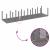Set de masă de grădină cu perne cu pernă 17 pcs Gri deschis PP GartenMobel Dekor