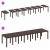 Set de masă de grădină cu perne cu pernă 15 pcs Maro PP GartenMobel Dekor