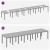 Set de masă de grădină cu perne cu pernă 15 pcs Gri deschis PP GartenMobel Dekor