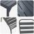 Set de masă pentru grădină 9 pcs Antracit GartenMobel Dekor