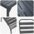 Set de masă pentru grădină 11 pcs Antracit GartenMobel Dekor