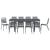 Set de masă pentru grădină 11 pcs Antracit GartenMobel Dekor