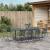 Set de masă pentru grădină 11 pcs Antracit GartenMobel Dekor