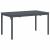 Set de masă pentru grădină 9 pcs Negru poliratan GartenMobel Dekor
