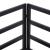 Set de canapele pentru grădină cu pernă 10 pcs Negru Aluminiu GartenMobel Dekor