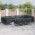 Set de canapele pentru grădină cu pernă 13 pcs Negru Aluminiu GartenMobel Dekor