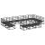 Set de canapele pentru grădină cu pernă 13 pcs Negru Aluminiu GartenMobel Dekor