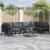 Set de canapele pentru grădină cu pernă 6 pcs Negru Oțel GartenMobel Dekor