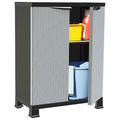 Dulap, 68x39x92 cm, design de ratan GartenMobel Dekor