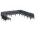 Set de canapele pentru grădină cu pernă 11 pcs Negru Oțel GartenMobel Dekor