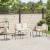 Set de Mobilier pentru Grădină 4 pcs Negru și Crem poliratan GartenMobel Dekor