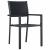 Set de masă pentru grădină 3 pcs Negru GartenMobel Dekor